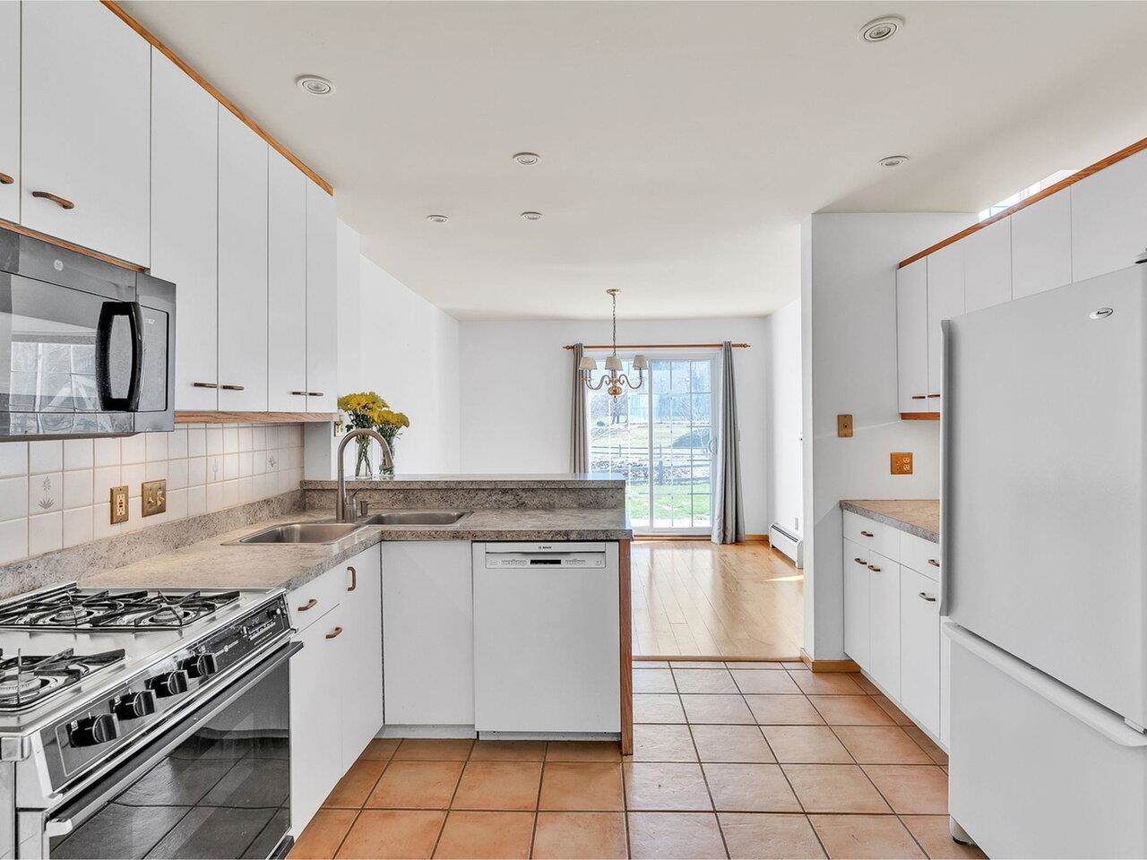 Kitchen with Newer Counters