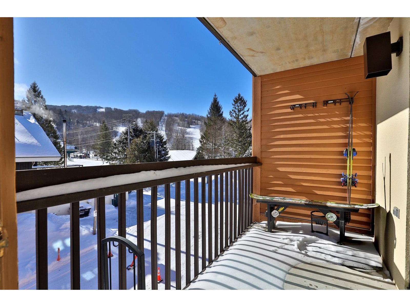 Balcony off Living Room and Bedroom