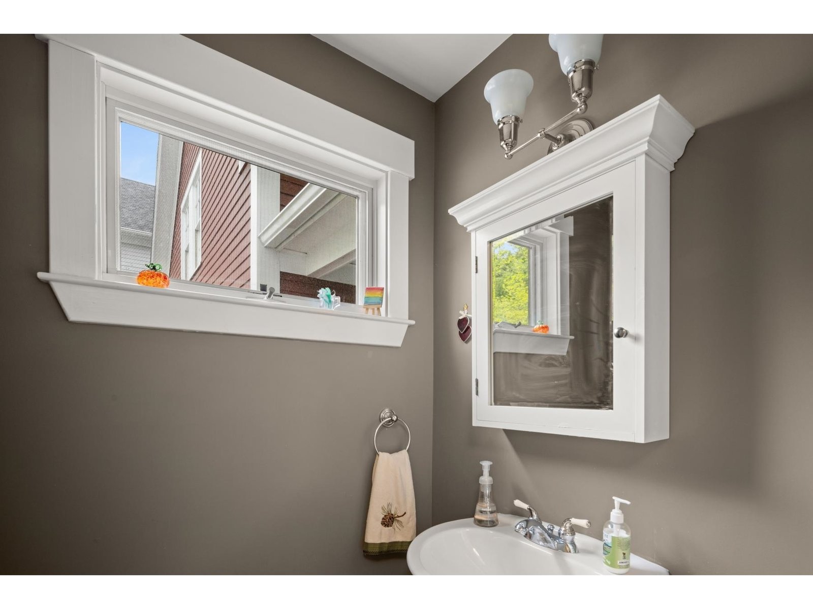 Main floor powder room