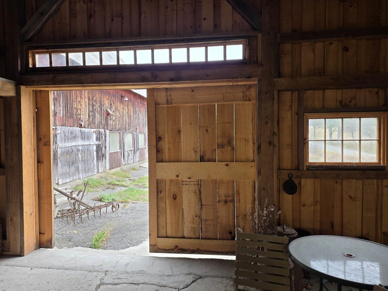 2nd Barn Entry/Transom window
