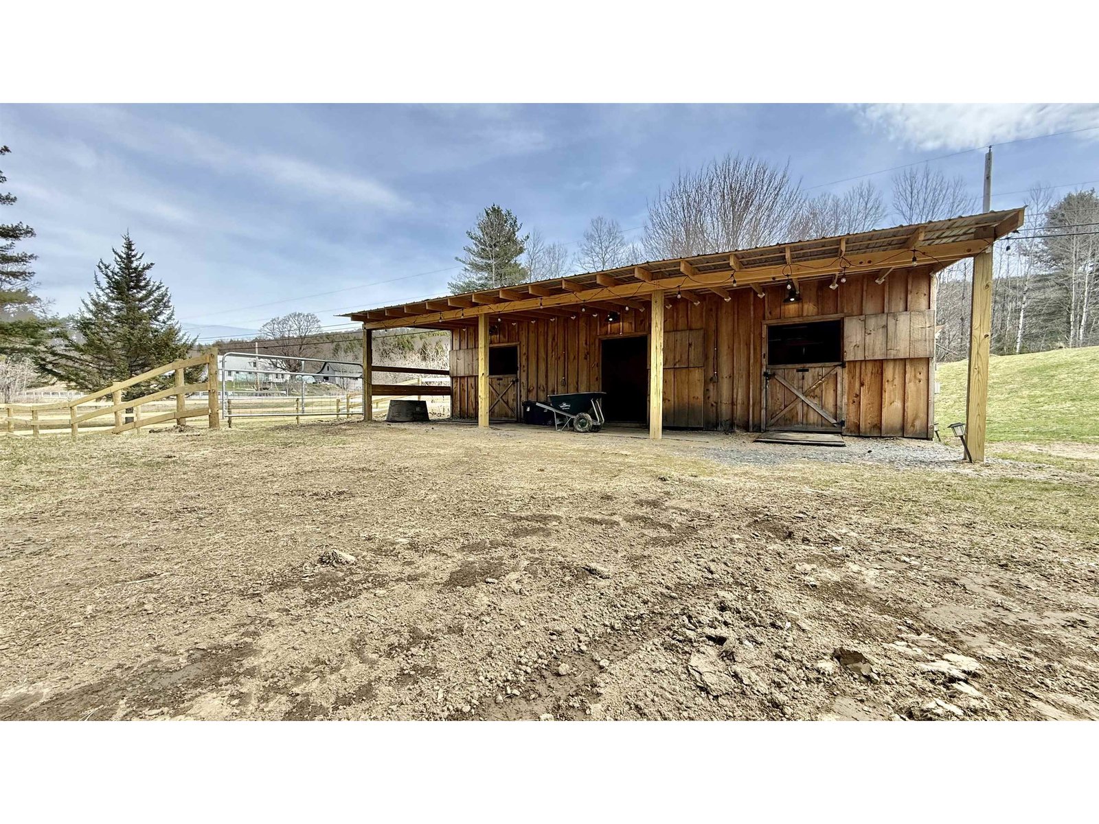 horse barn