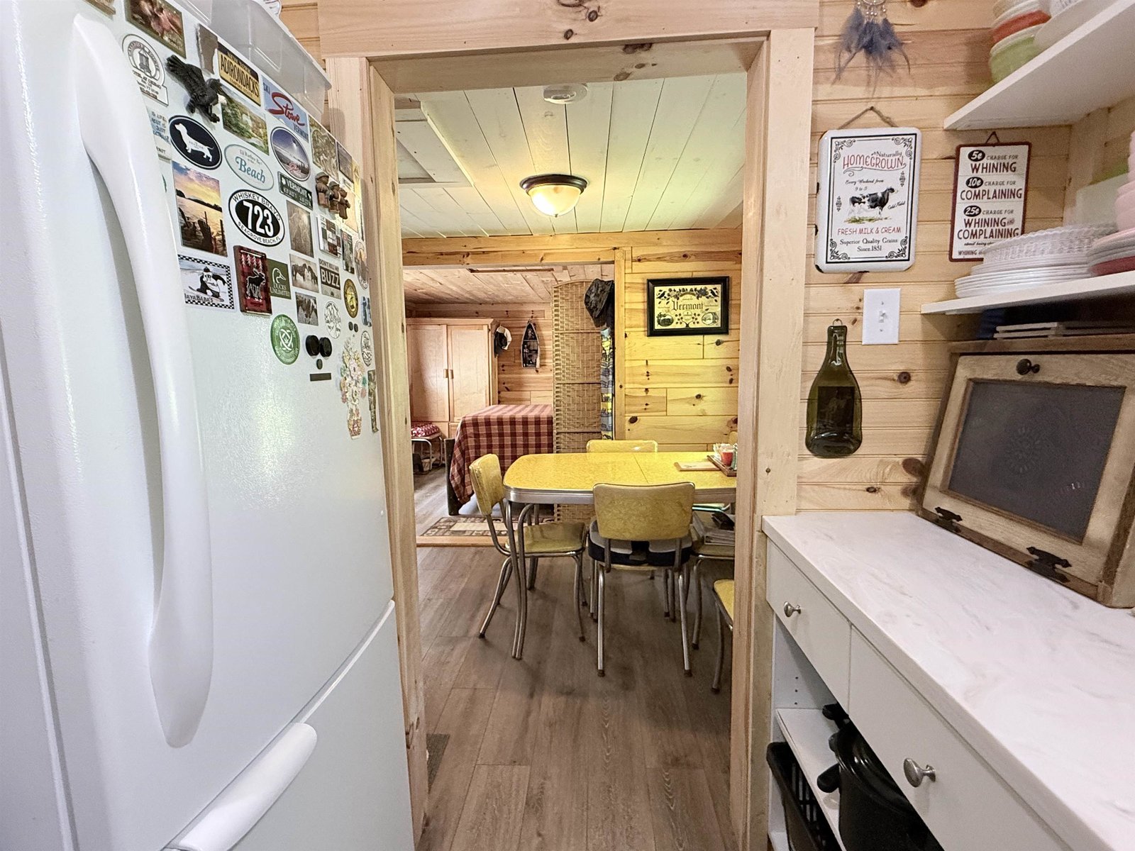 Kitchen to dining room