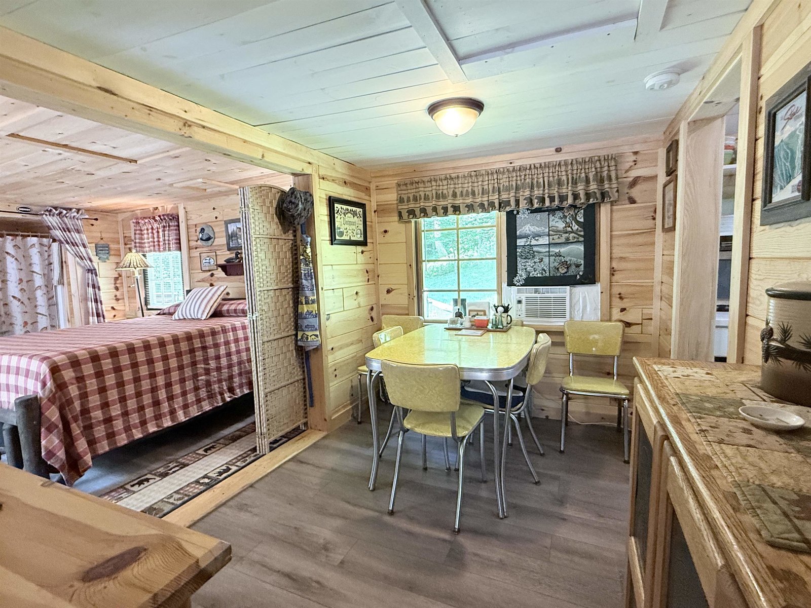 From the living to the dining room