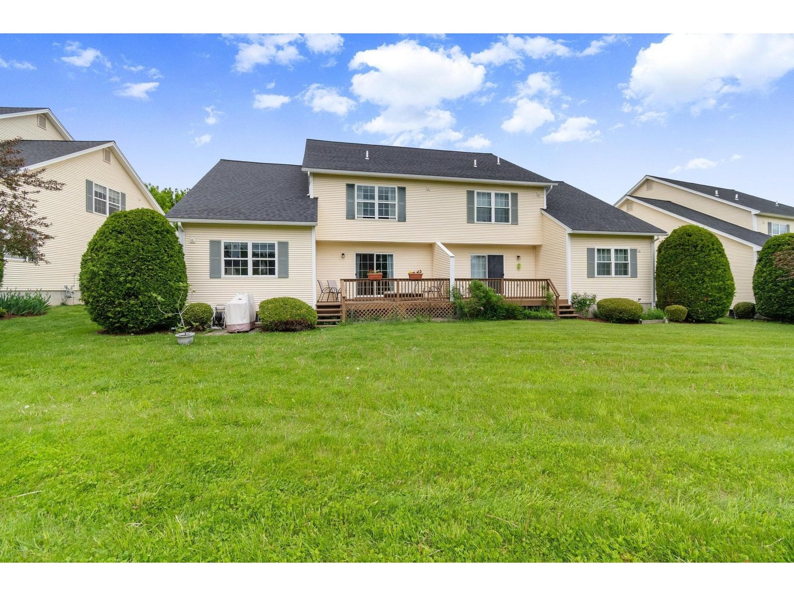 Back of the home