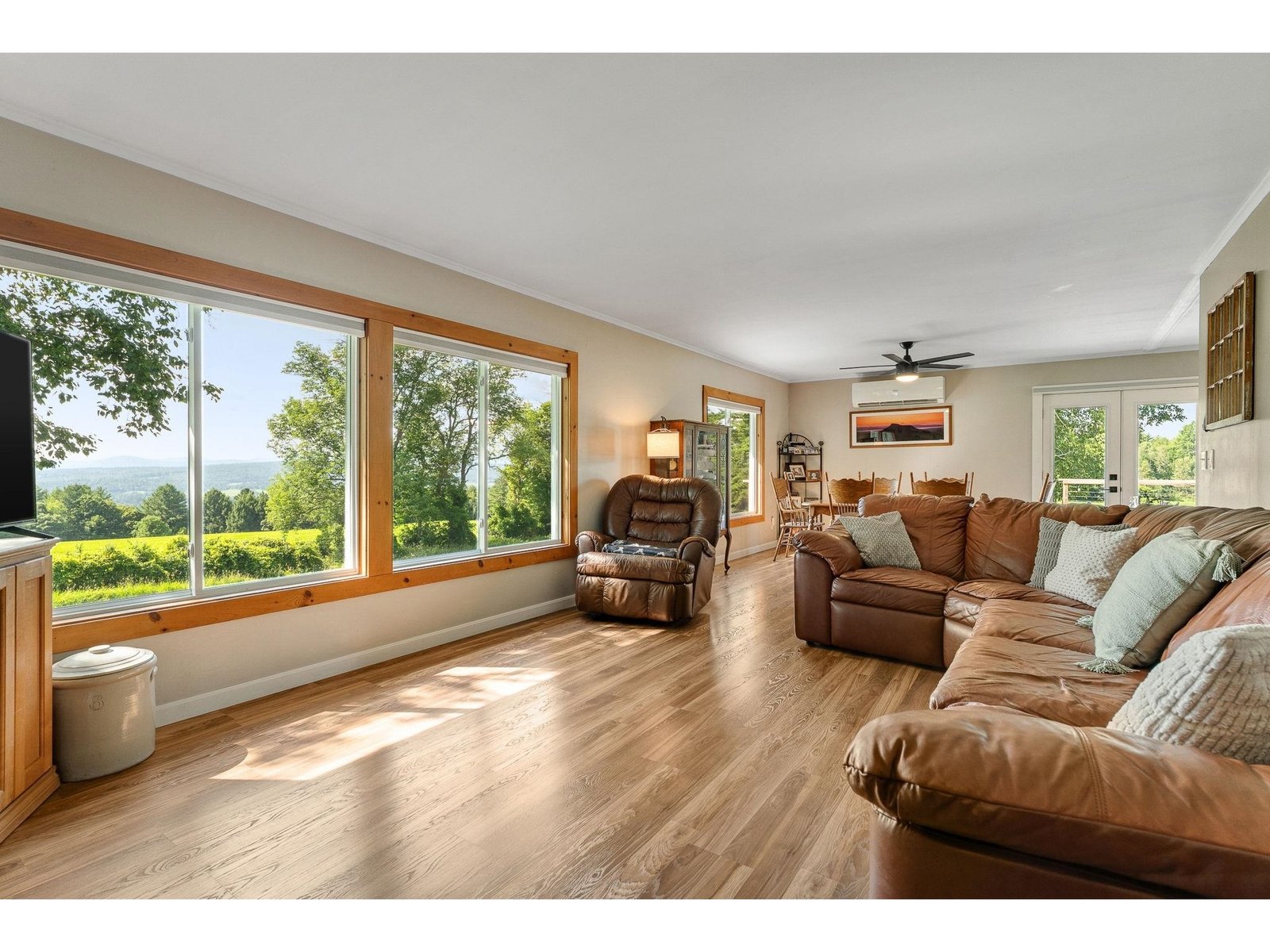 Amazing views from new oversized windows