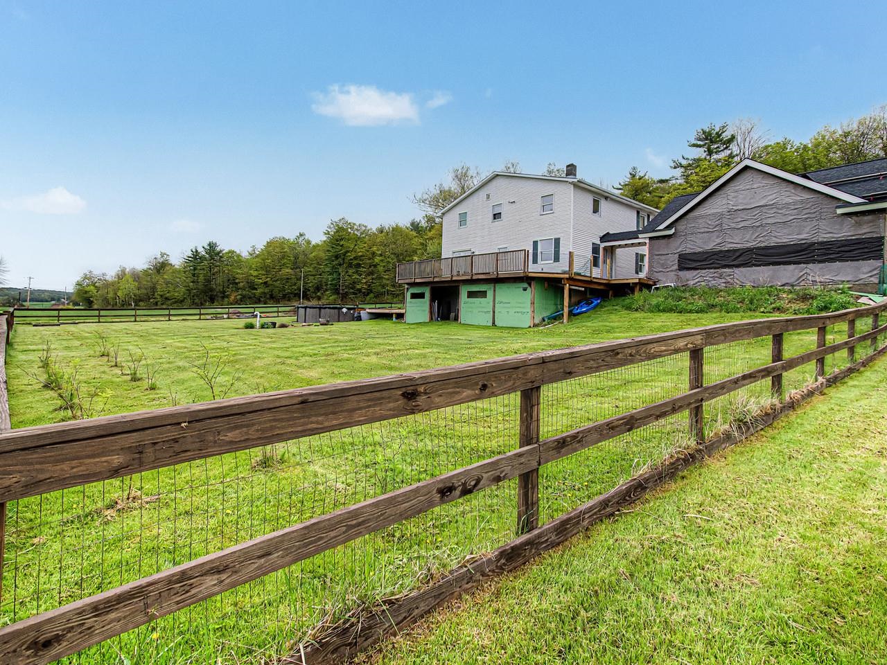 Partially Fenced Yard