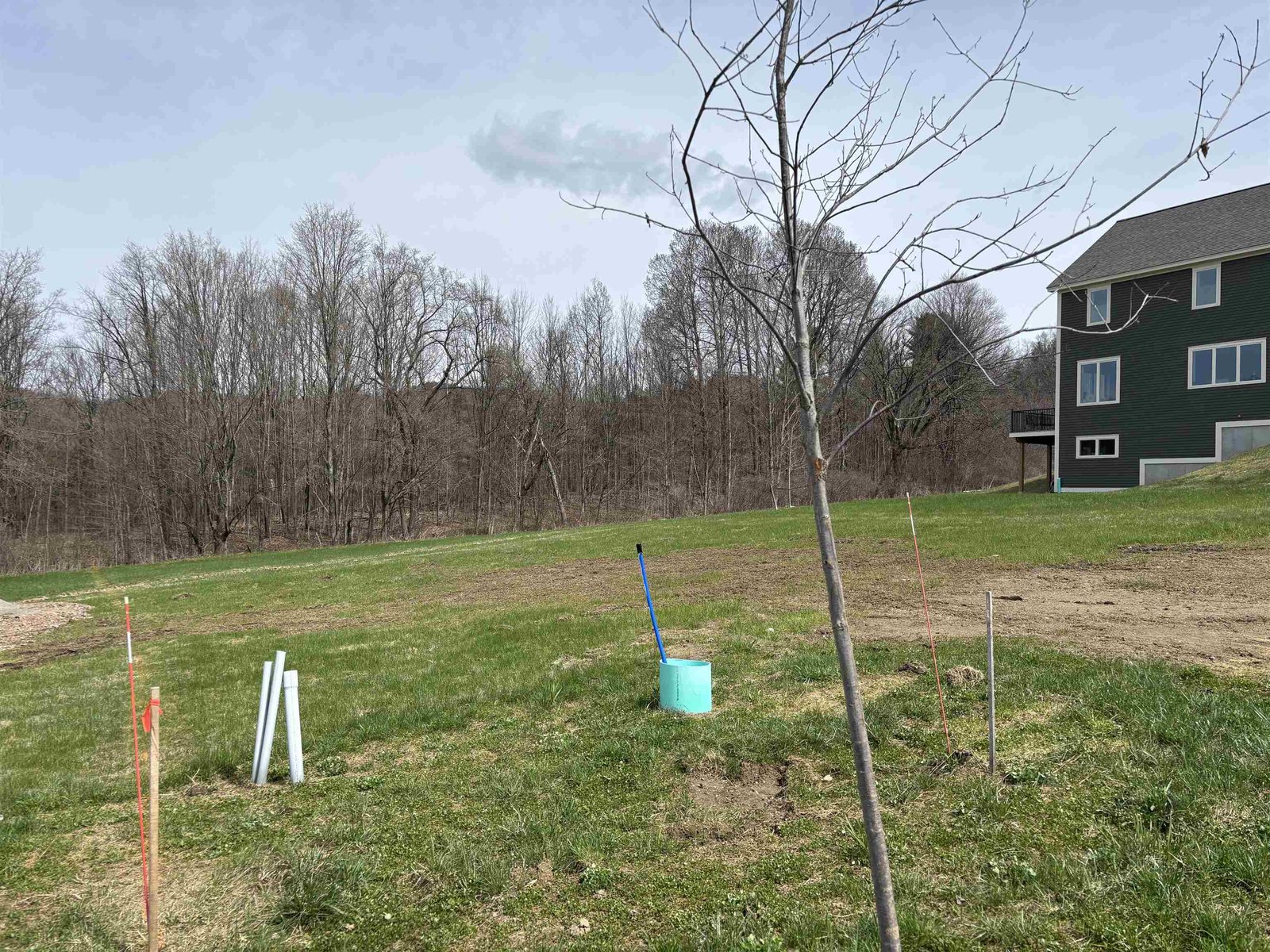 Utilities and high speed fiber at lot