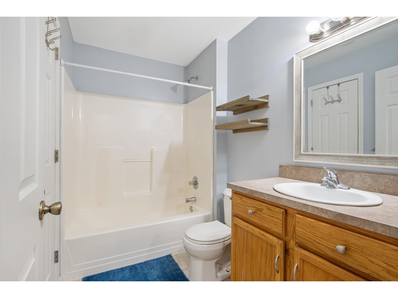 First floor full bathroom