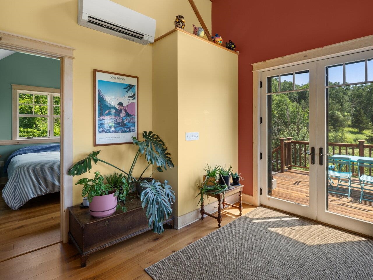 Glass Doors to Deck
