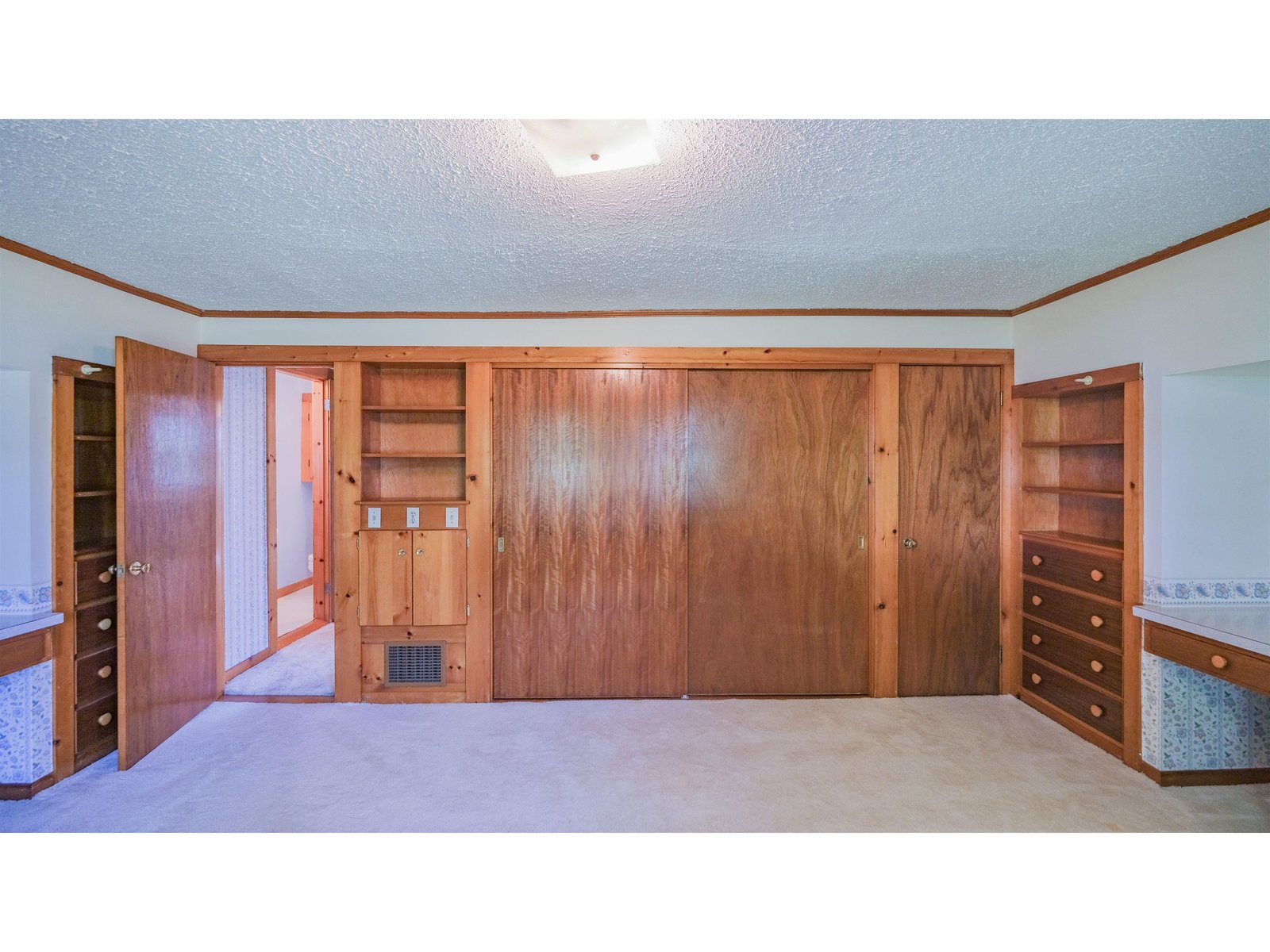 Nice built-ins in west bedroom