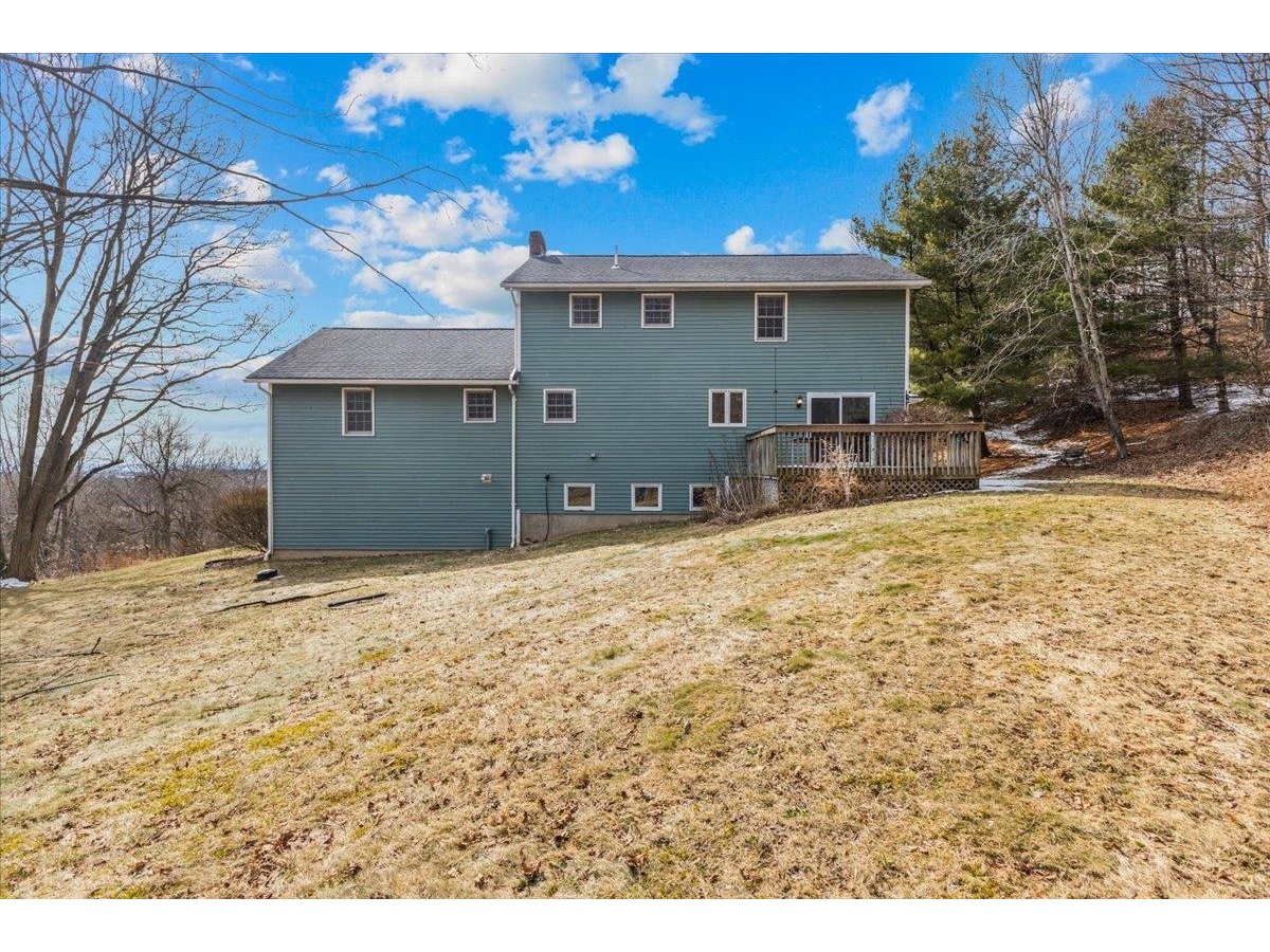 Back of the home