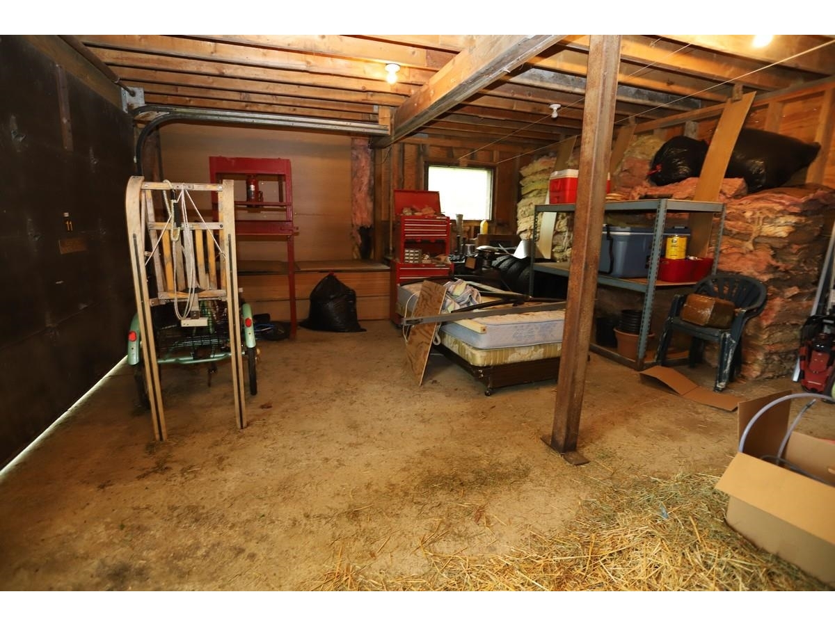 Detached Garage Interior