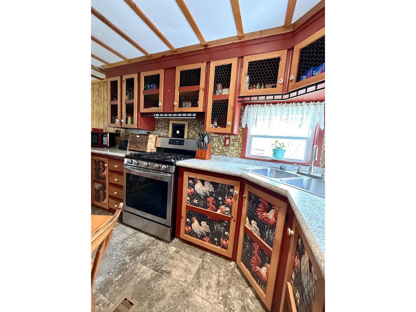 TOP Kitchen Doors w/ Chicken Wire