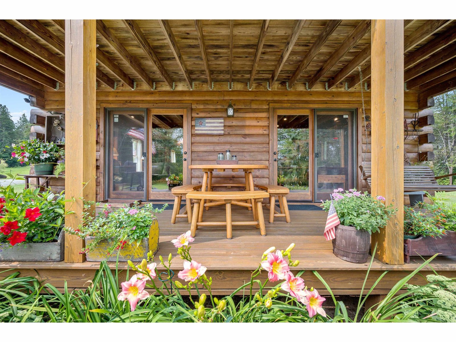 Porch becomes 3 season in the fall/spring
