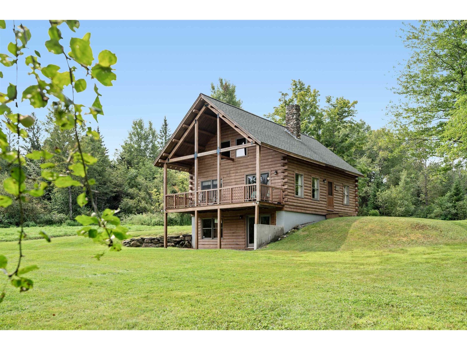 Guest house with walk out and porch