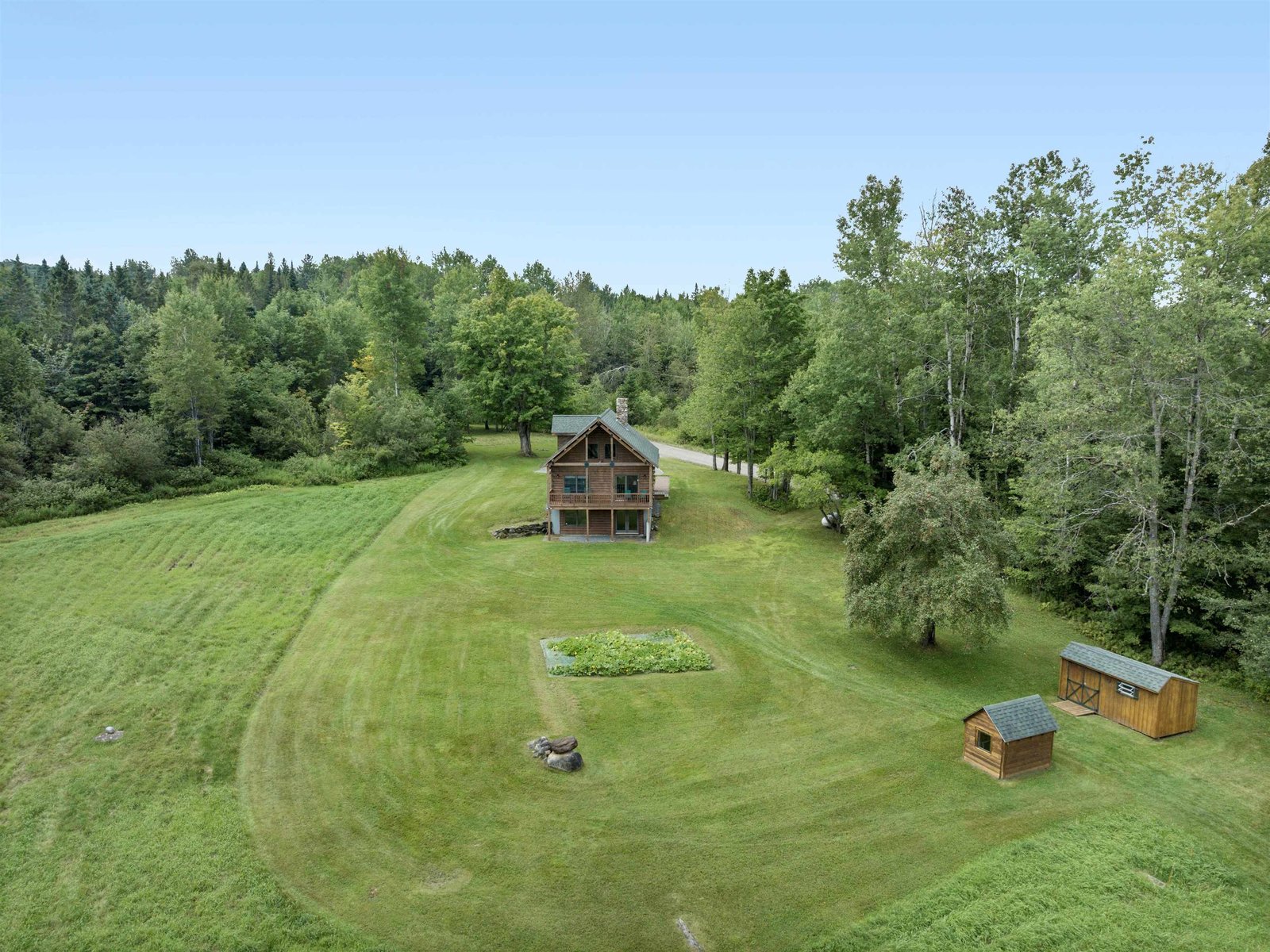 Guest house from above