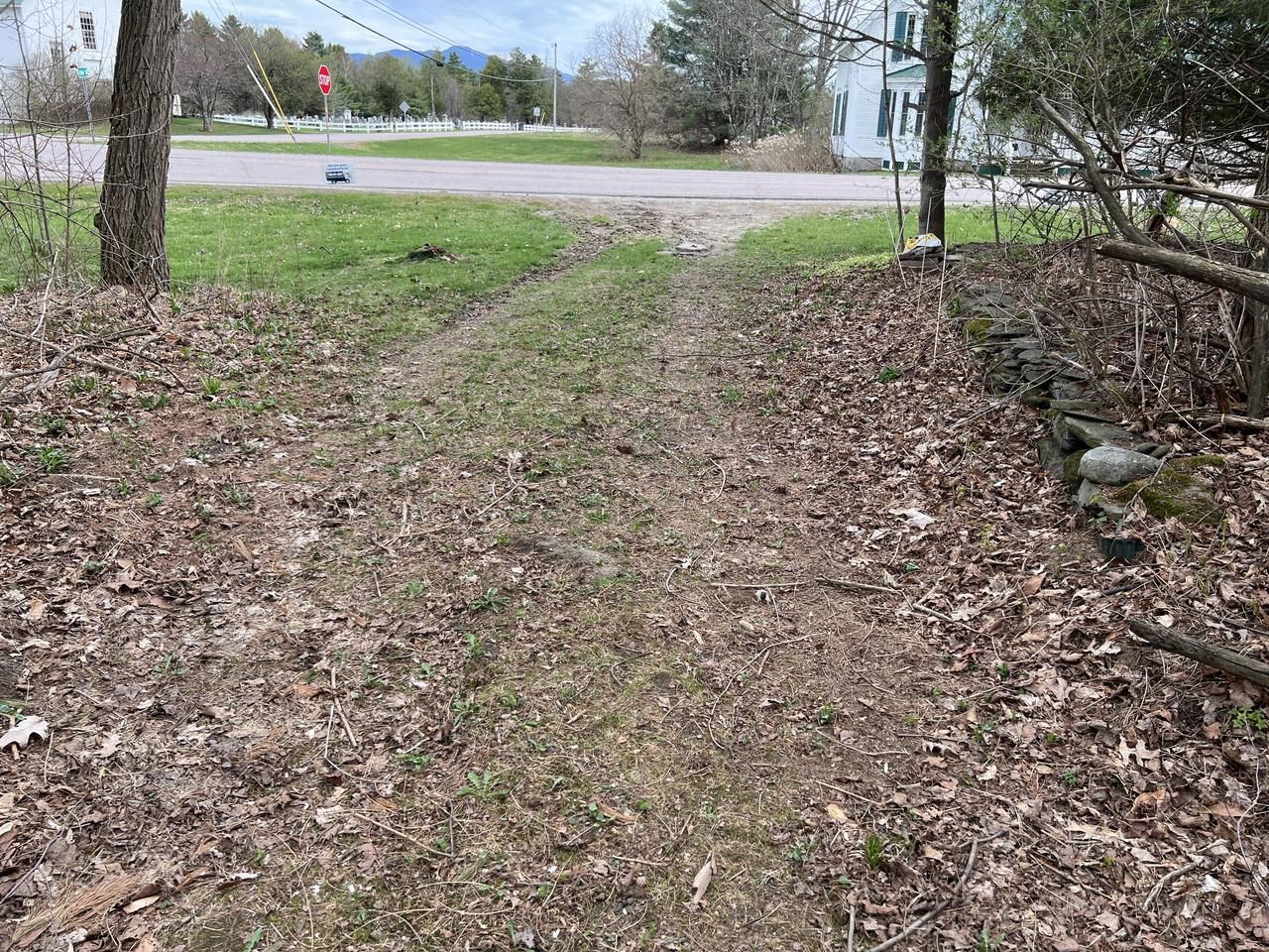 Dirt Driveway to Street