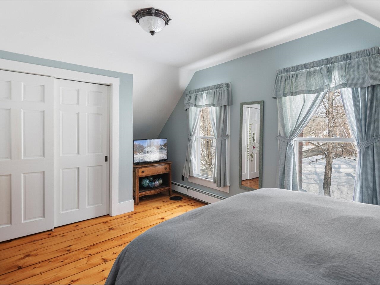 With large closet