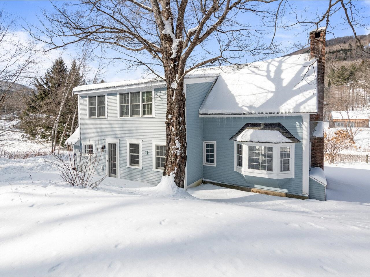 Back of house and yard