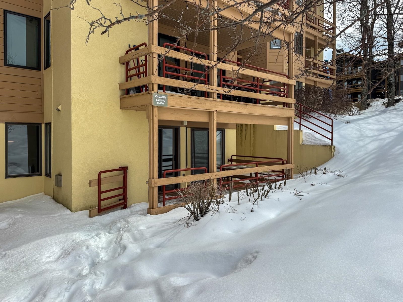 Dircet access to the Villager Chair Lift