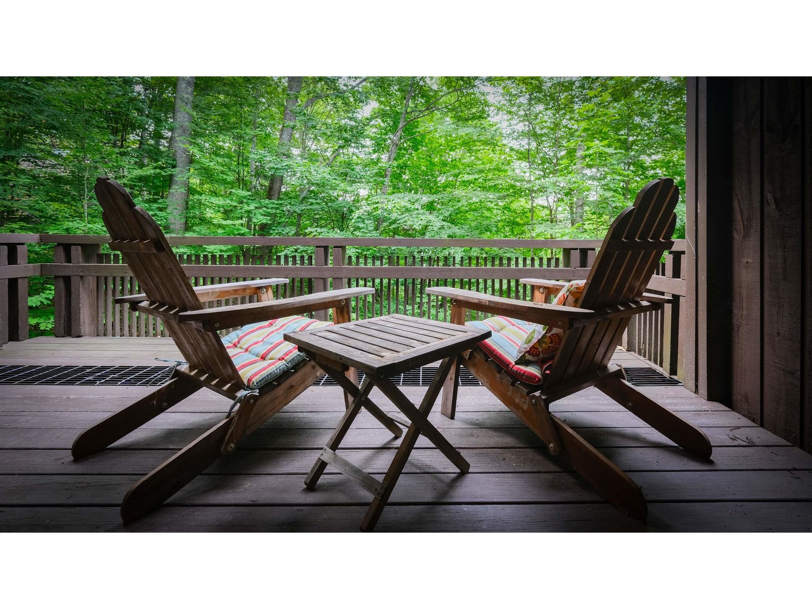 Deck off main floor