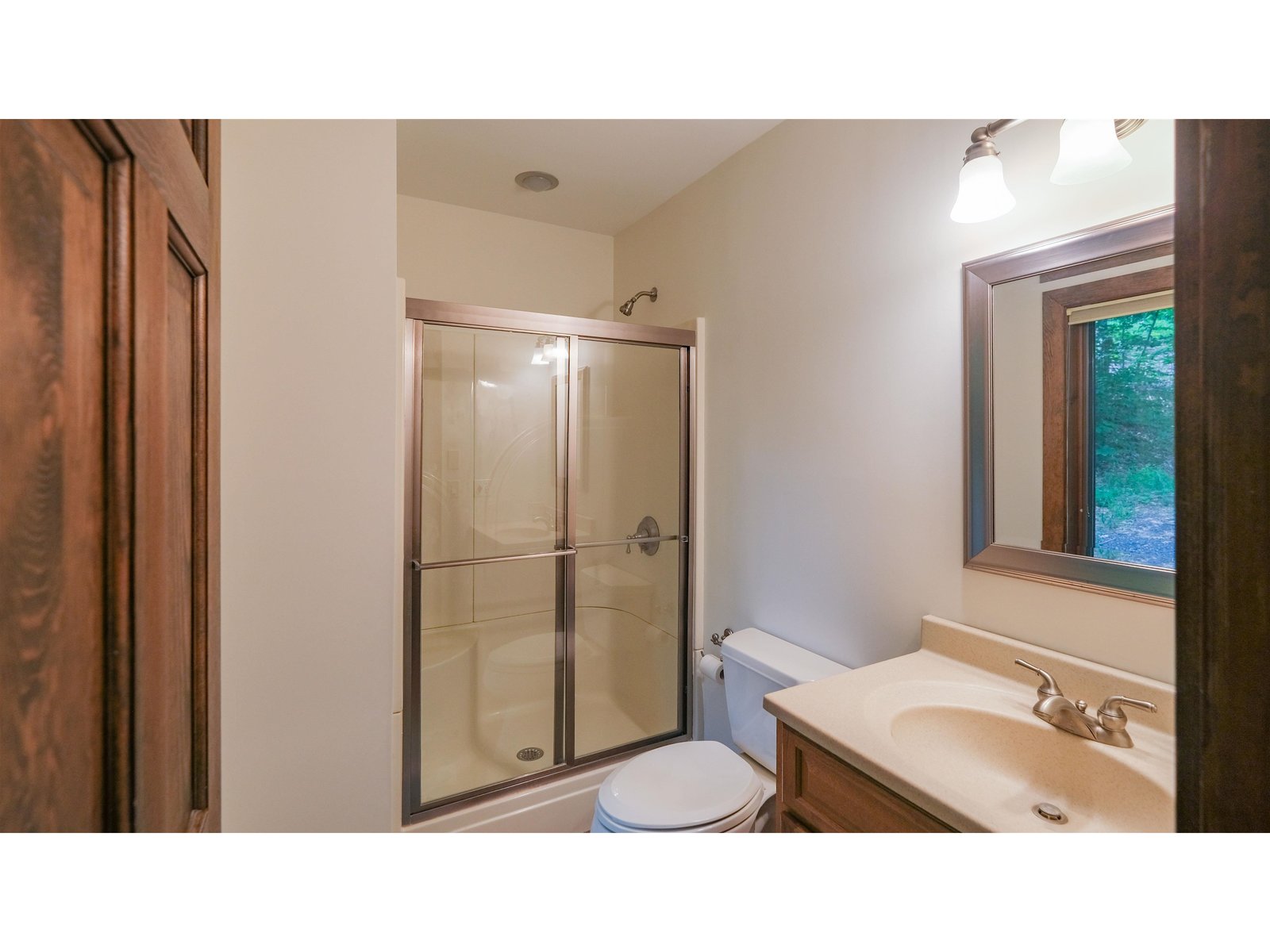 3/4 bathroom on main floor