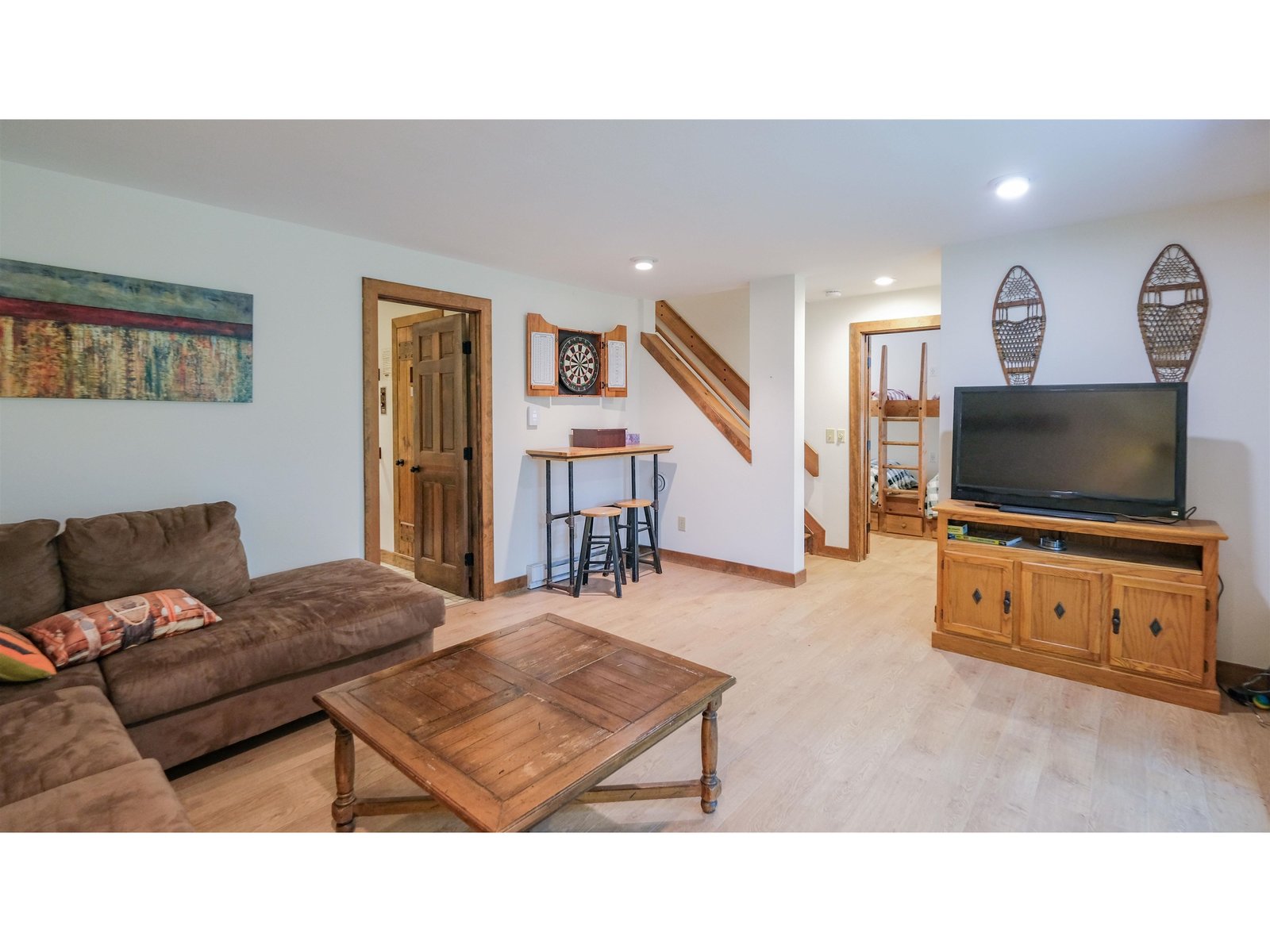 Lower level family room