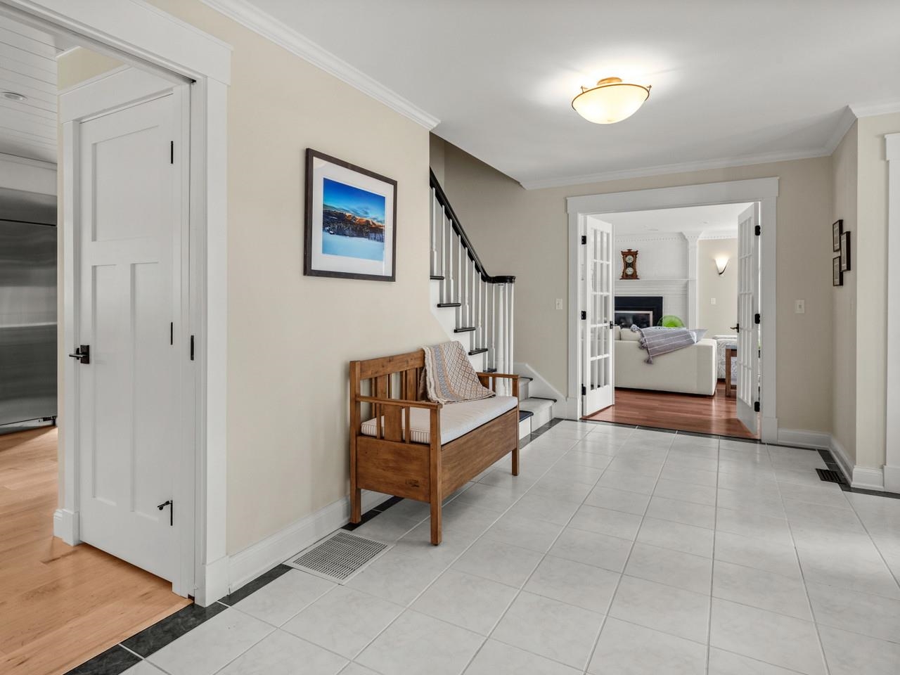 Entry & stairs