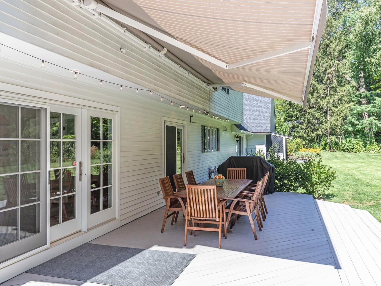 Plenty of deck & patio space