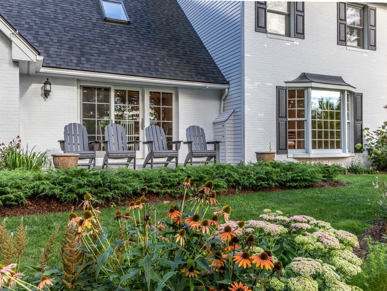 Lovely front gardens