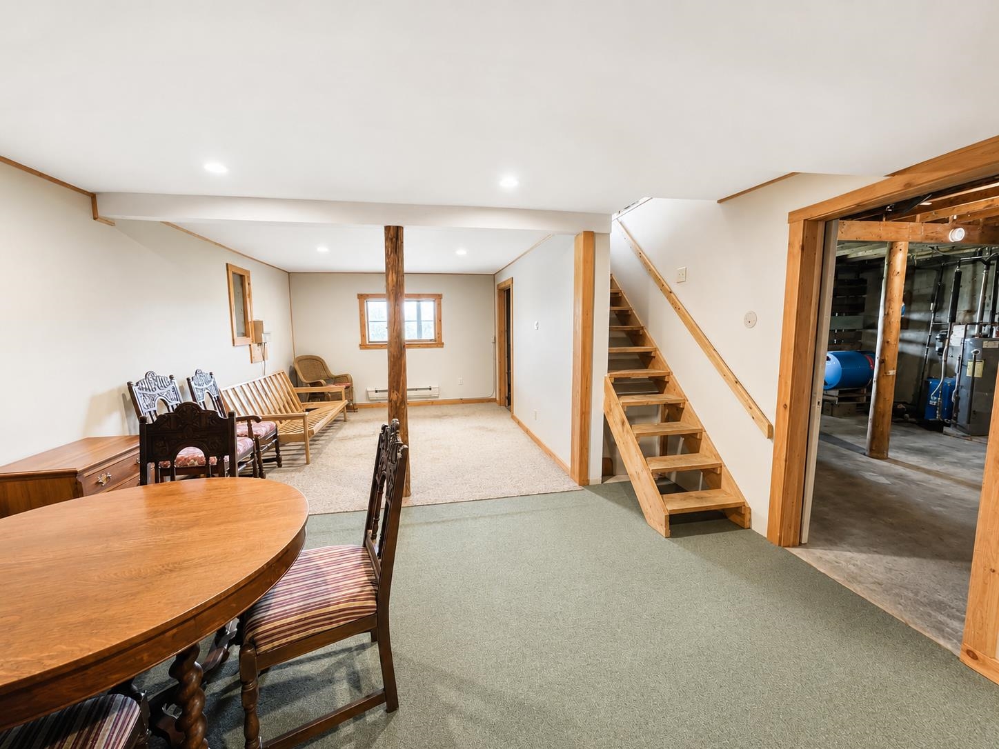 Partially Finished Basement
