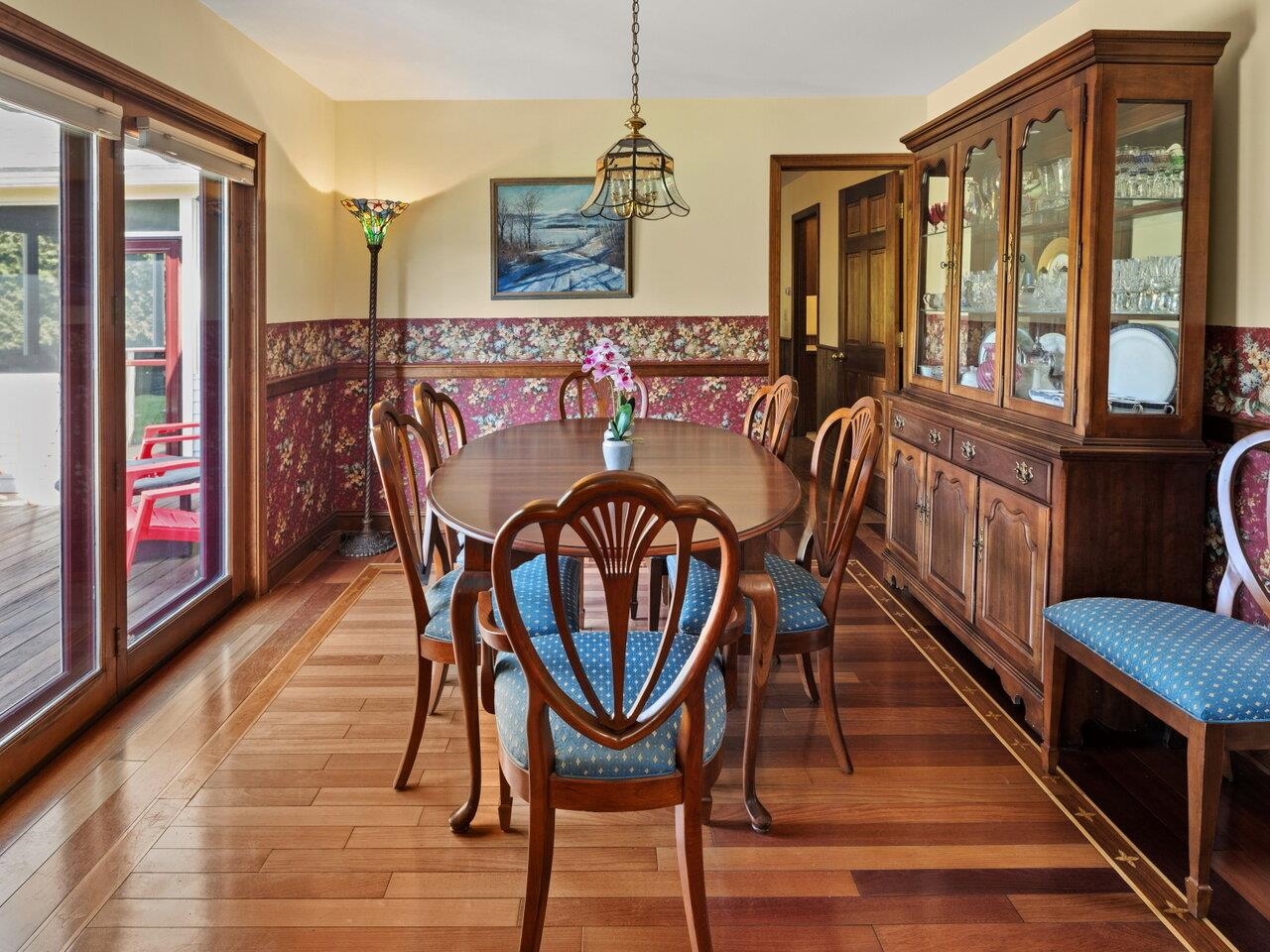 Glass Doors to Deck