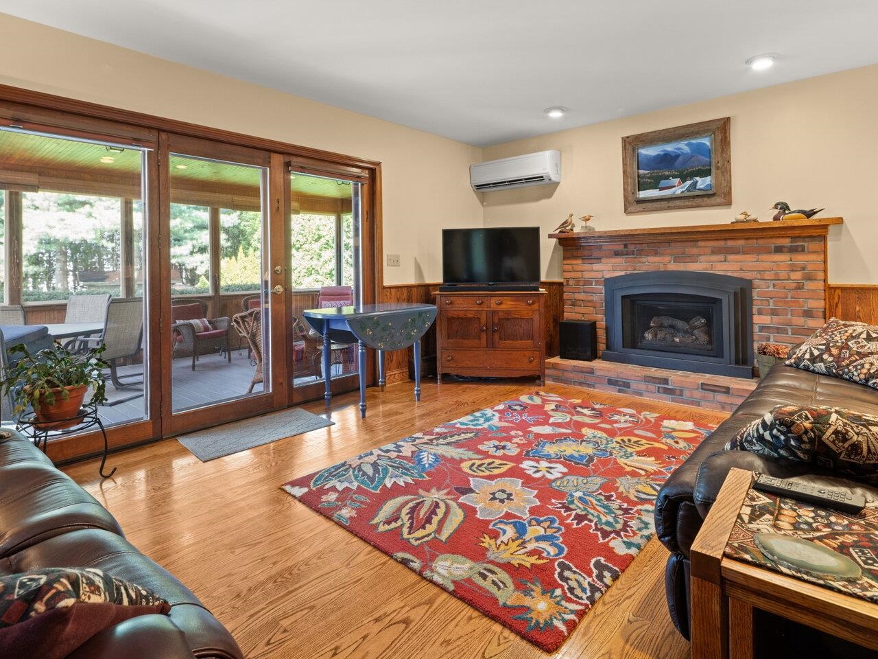 Family Room with Gas Fireplace