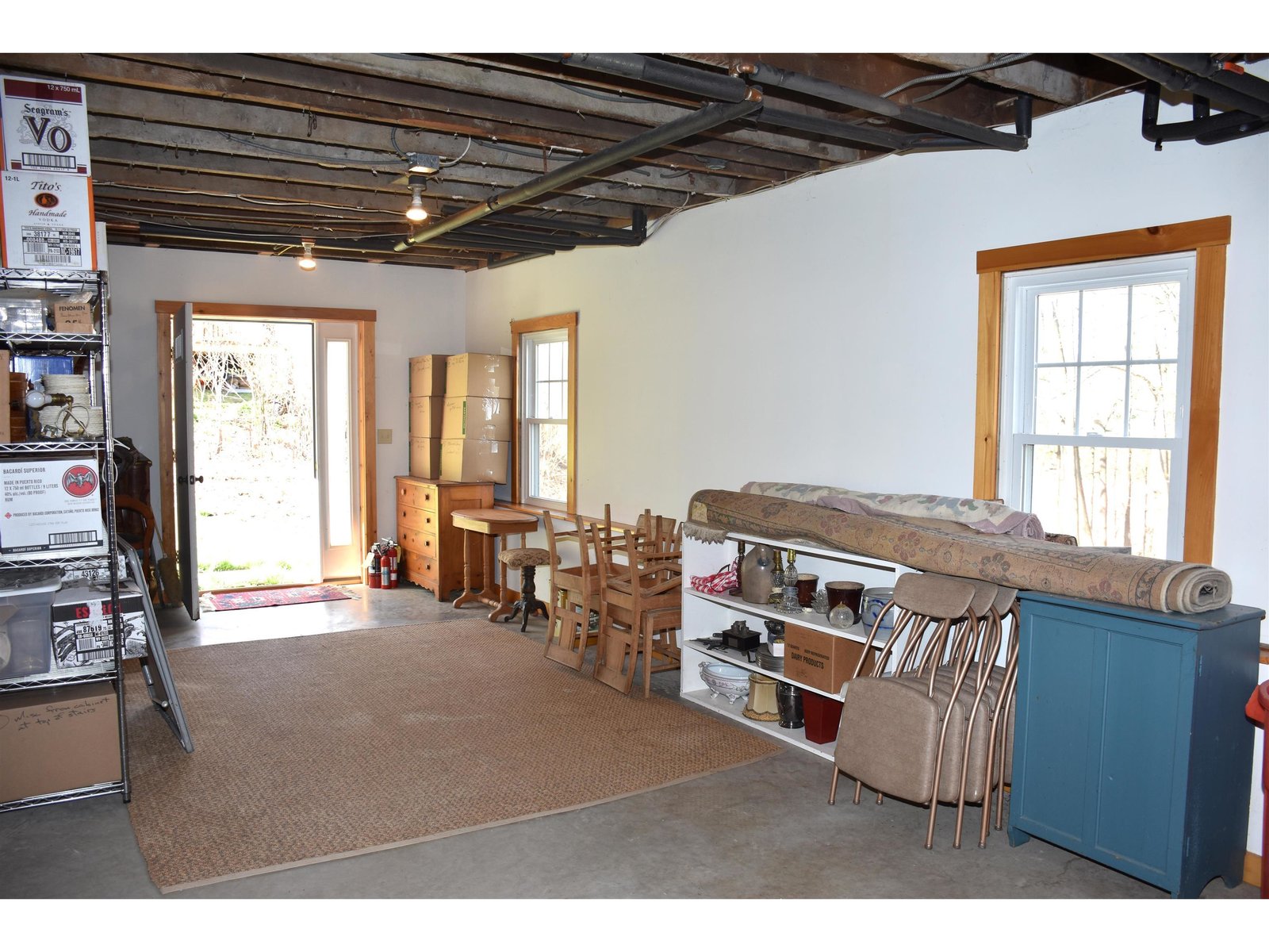 Full-sized casement windows