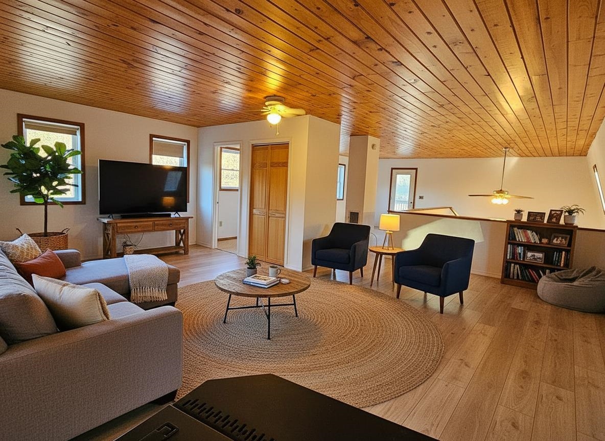 Staged Family Room
