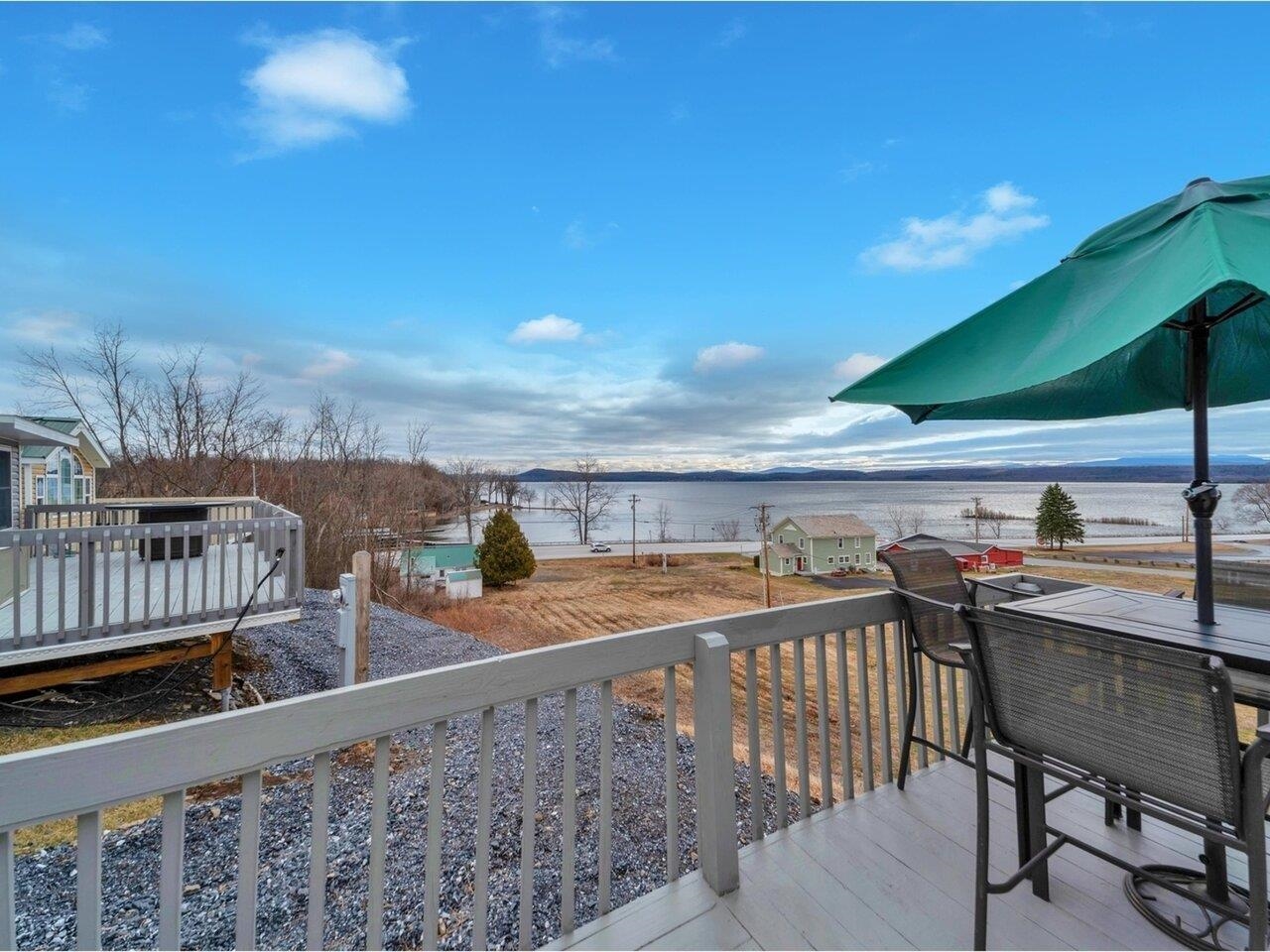 Take in the mountains & lake!
