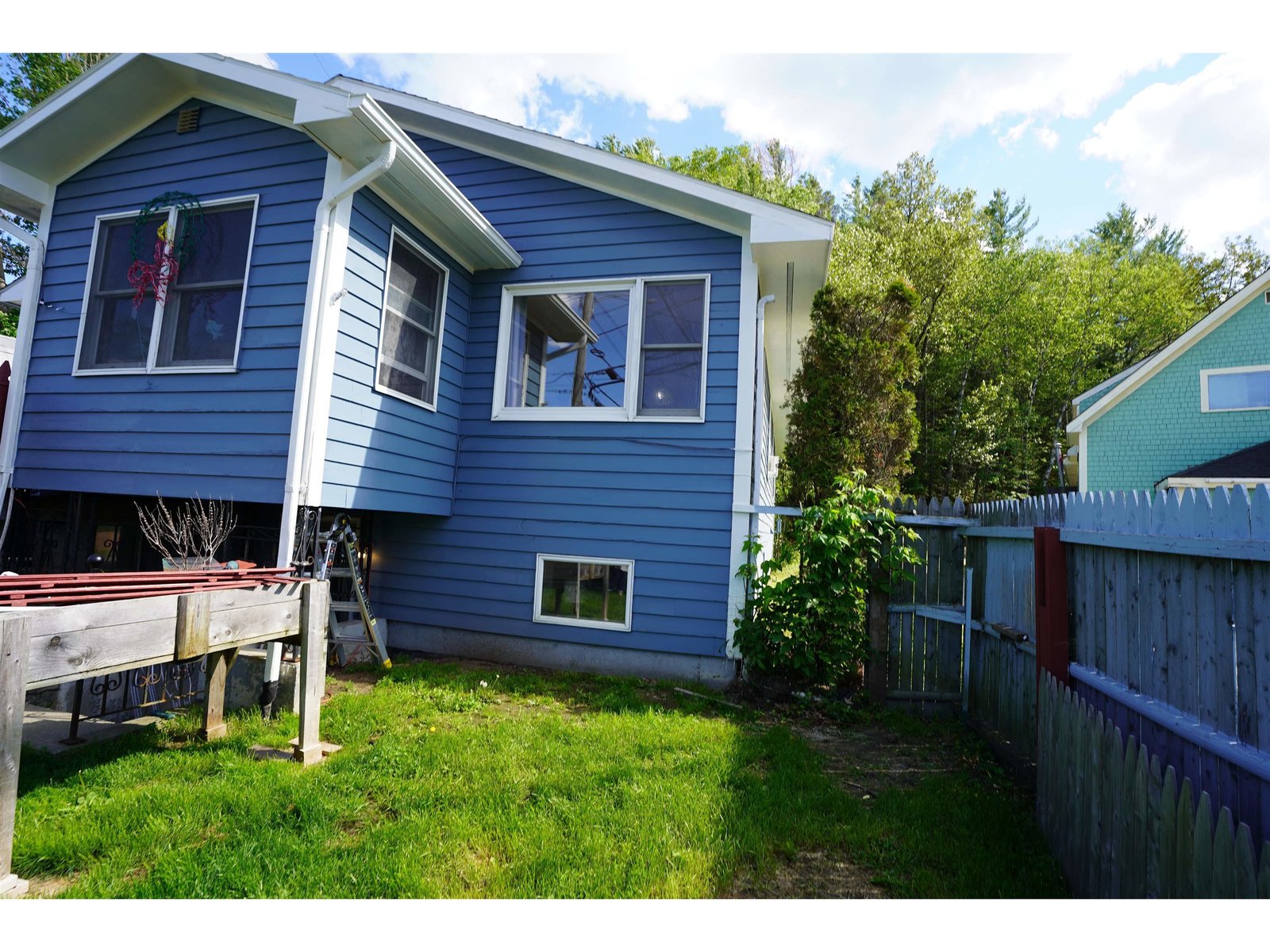 Front from lawn
