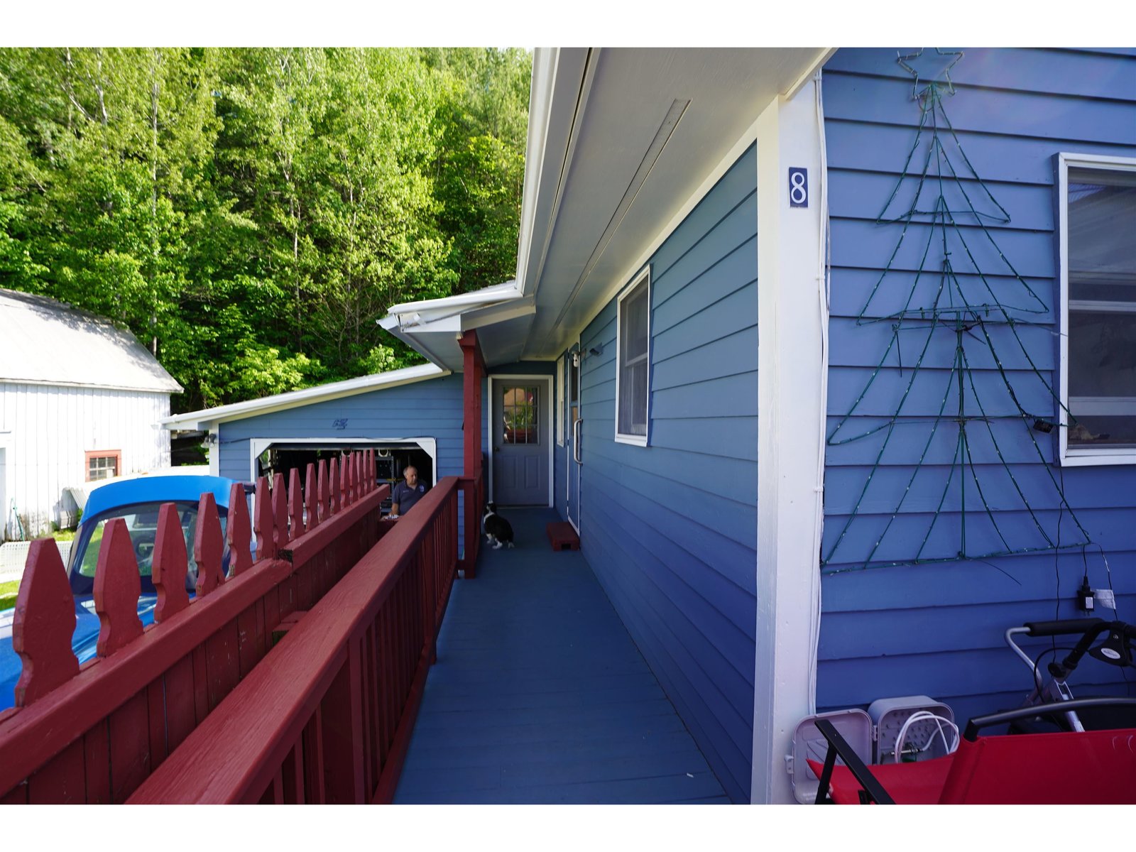 Deck Entrance and Garage entrance