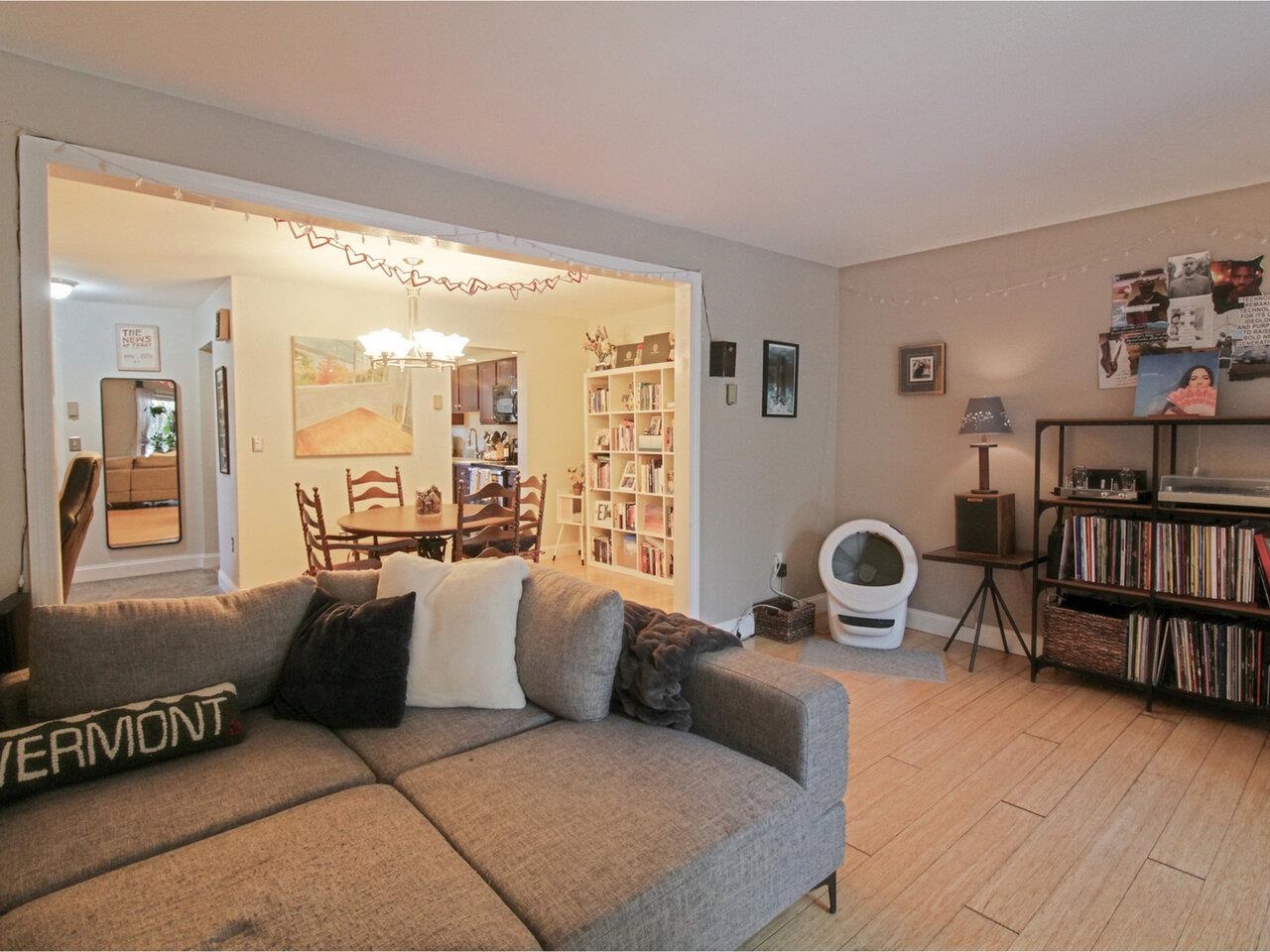 With Bamboo Floor