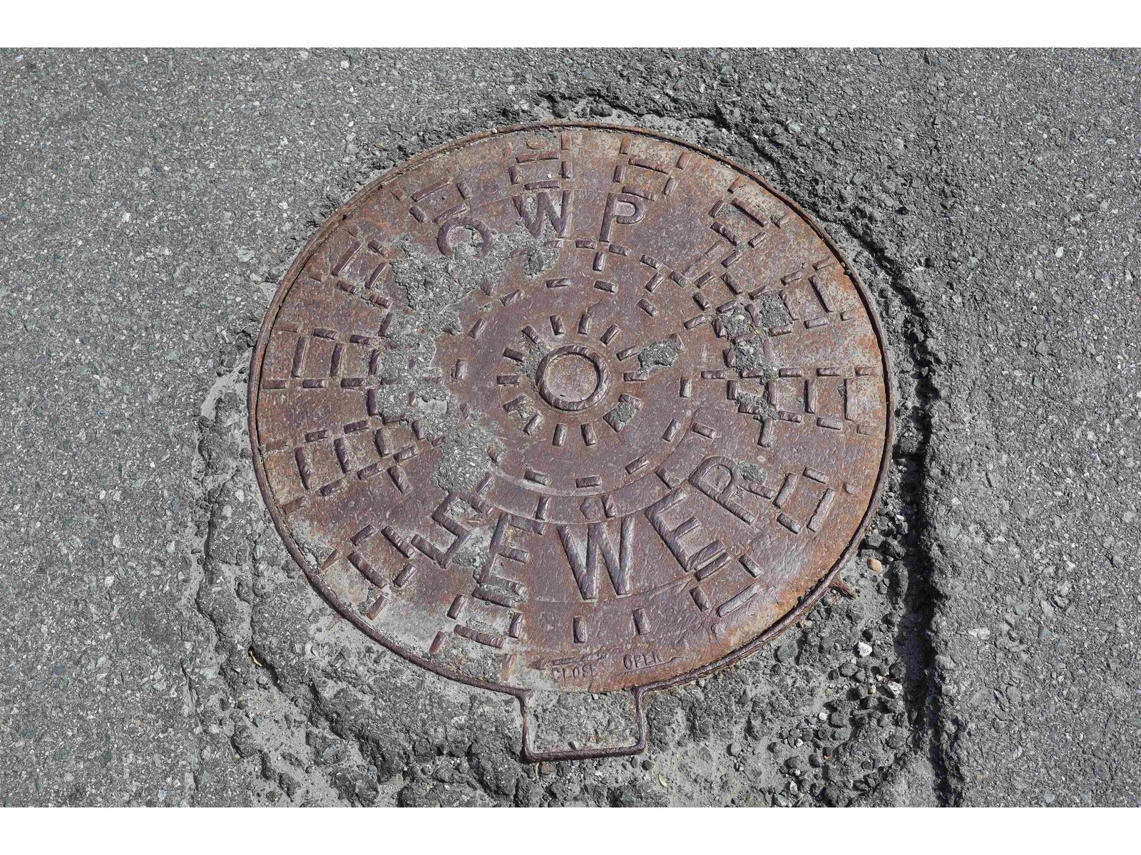 Sewer located on Richardson Road