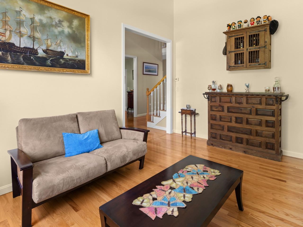 Living Room Open to Foyer