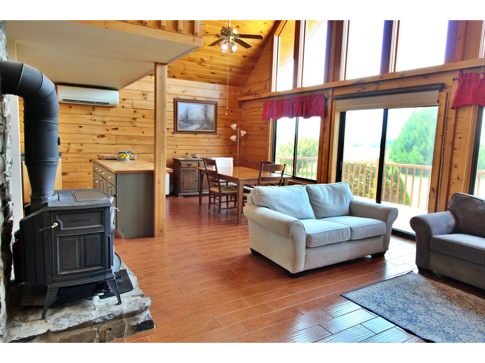 Great room with views