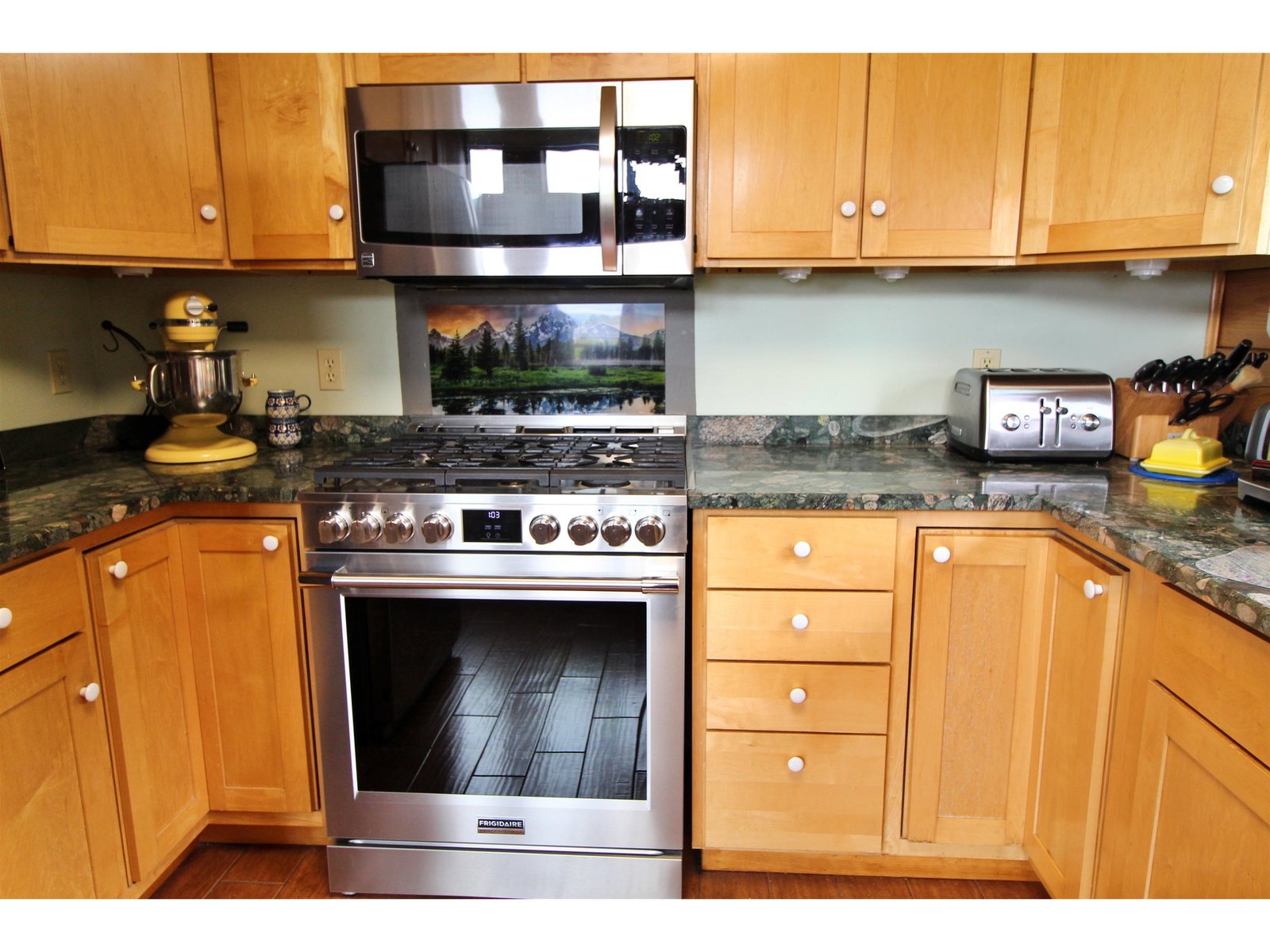New stove