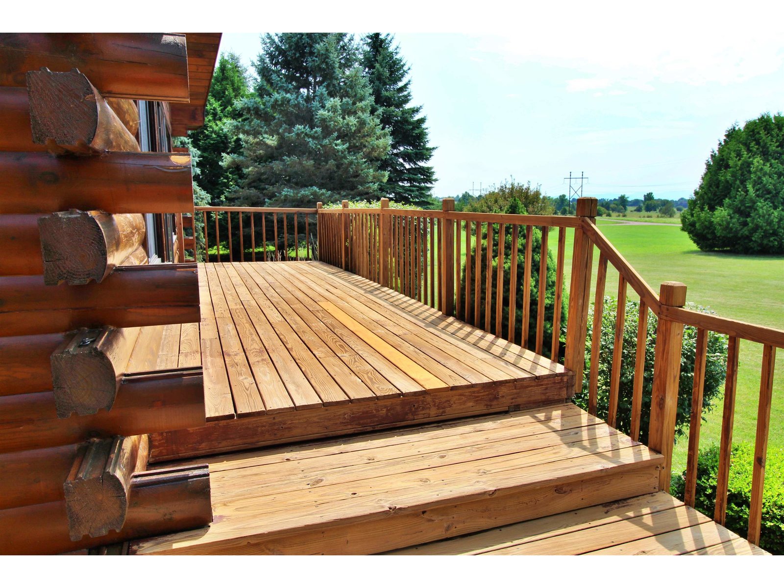 Front deck