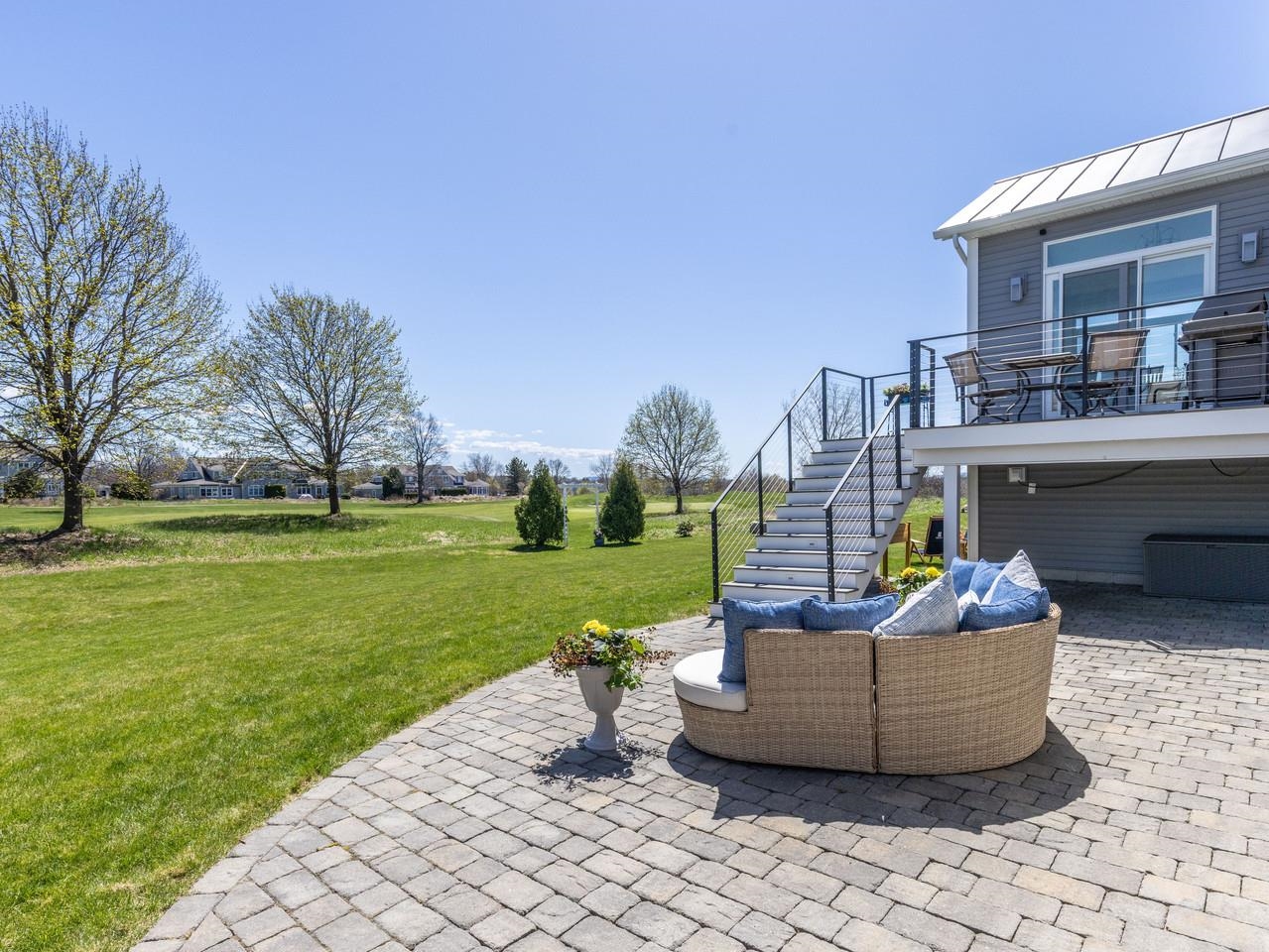 Pleasant patio views