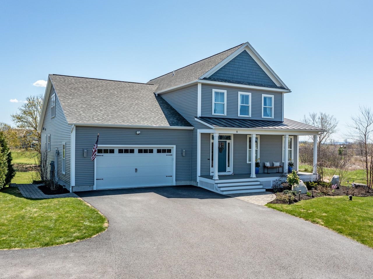 2-car garage with expoxy floor