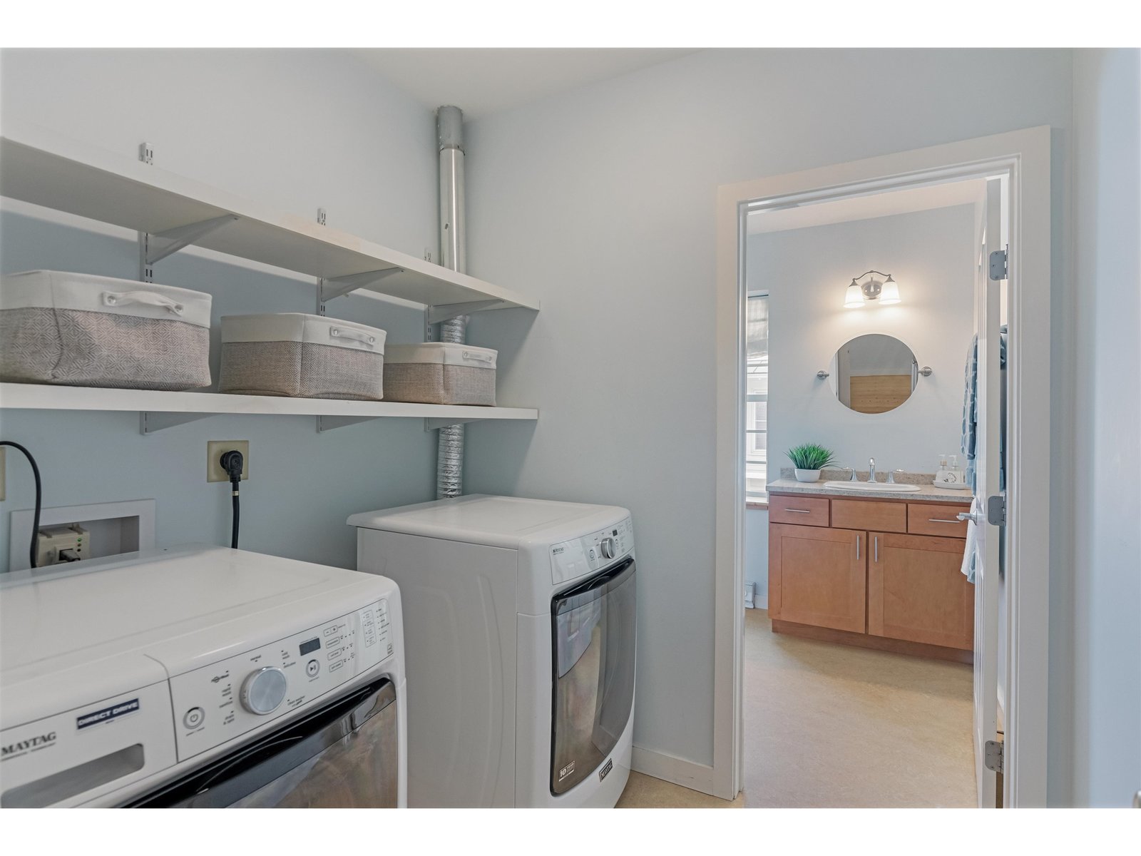 Second Floor: Laundry Space