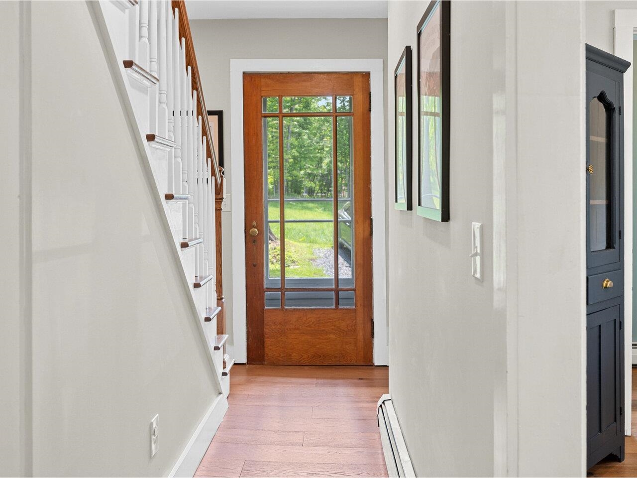 Hallway to staircase