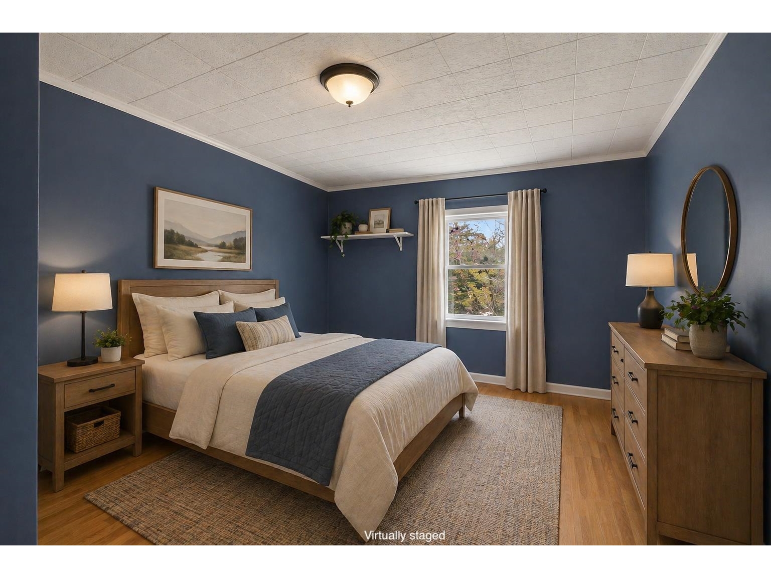 ADU Bedroom 2 (Virtually Staged)