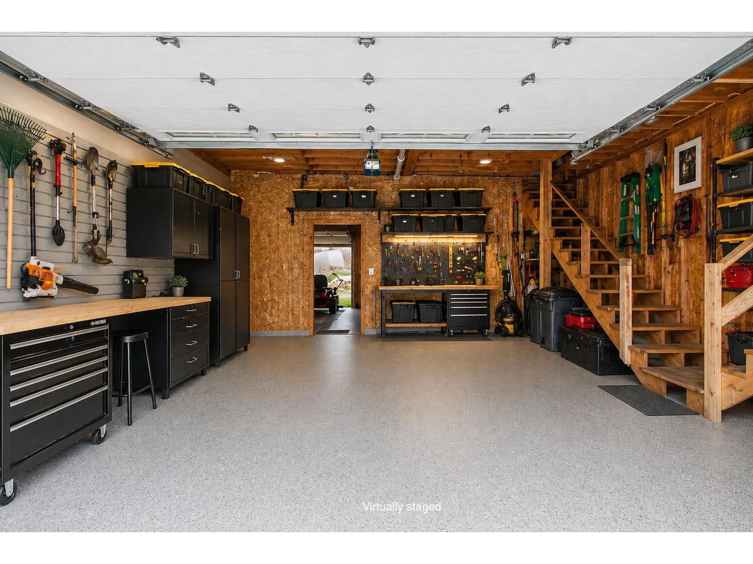 Garage (Front) (Virtually Staged)